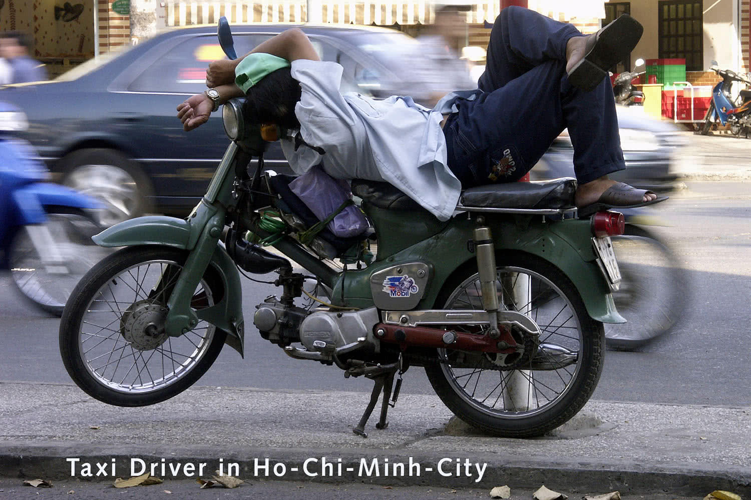 taxi driver in Saigon